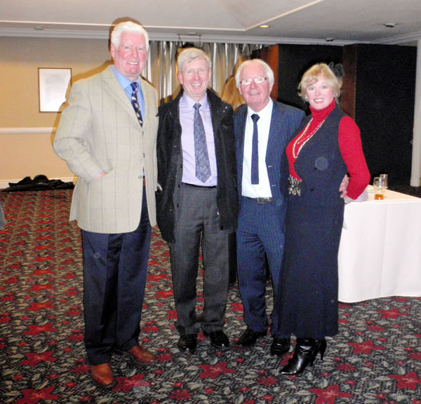 Image of Roy Walker, Peter, Syd Little (again!) and Me.